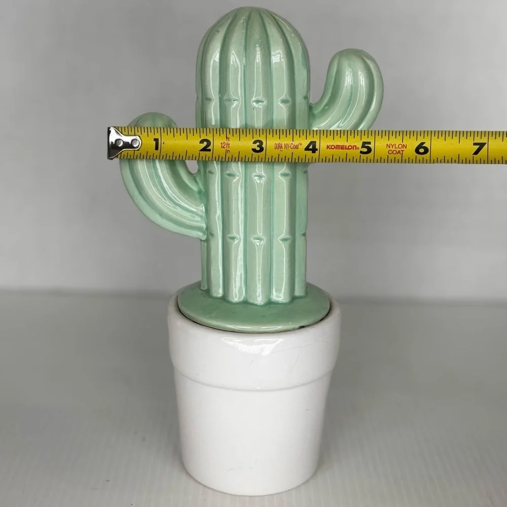 Cactus Bank w Original Stopper Southwest Decor 9.75” - Picture 10 of 10